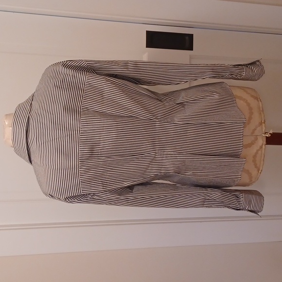 Veronica Beard Rosamund Striped Shirt Size 8 NWT - Picture 3 of 11